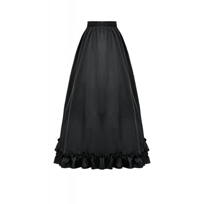 Dark in Love Belladonna Floor-Length Goth Skirt