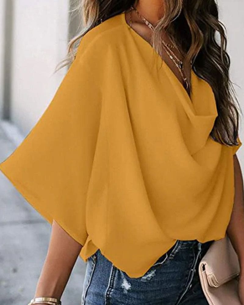Helga - Batwing Sleeve Blouse