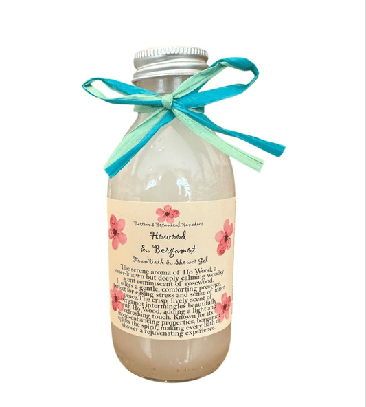 Howood & Bergamot Foam Bath & Shower Gel - Soft, citrus-infused serenity