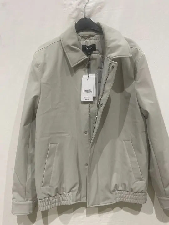 Reiss -S- Stone Elasticated Hem Harrington Jacket Size: Small