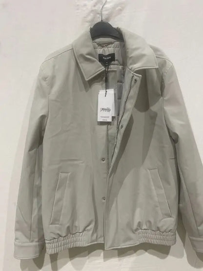 Reiss -S- Stone Elasticated Hem Harrington Jacket Size: Small