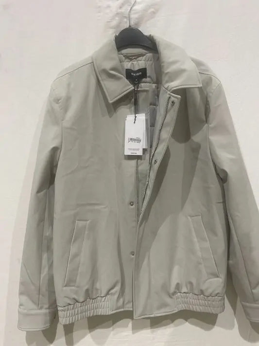 Reiss -S- Stone Elasticated Hem Harrington Jacket Size: Small