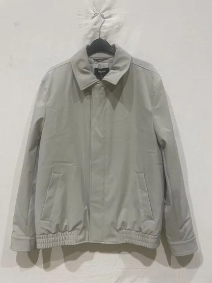 Reiss -S- Stone Elasticated Hem Harrington Jacket Size: Small