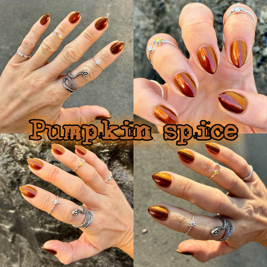 Radioactive Unicorn Pumpkin Spice Nail Polish Colour