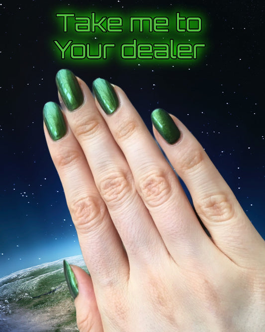 Radioactive Unicorn Take Me To Your Dealer Nail Polish Colour