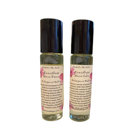 Limitless Meno Set (of both Calm & Focus Roll Ons)- Take Back Control, Stay Calm & Clear, Every Day