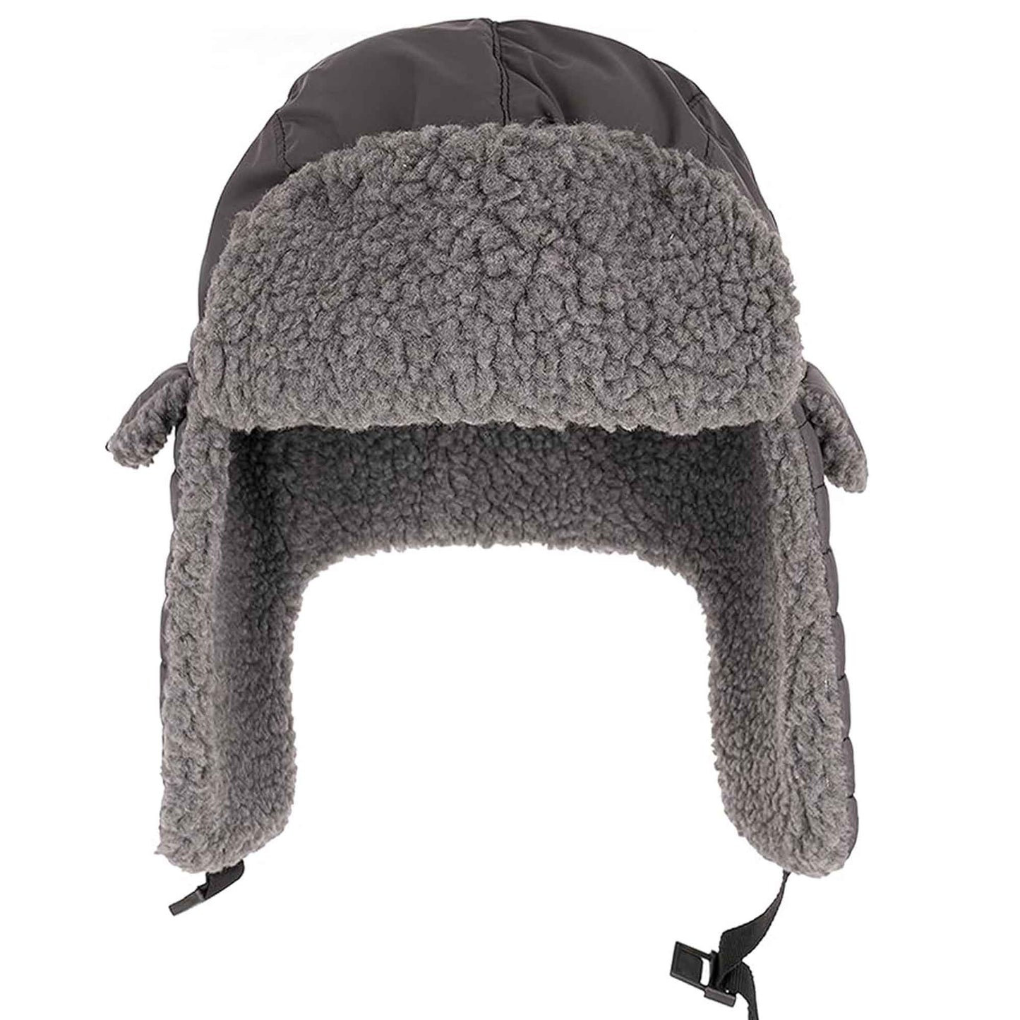 Mens Ribbed Waterproof Trapper Hat with 3M Thinsulate Fleece Lining for Winter Warmth and Cold Weather Protection by Heatwave Thermalwear