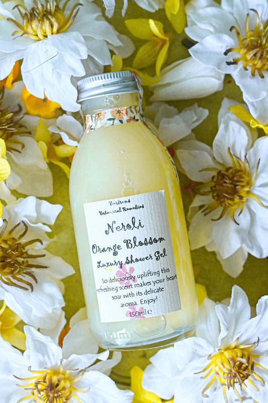 Neroli Orange Blossom Shower Gel - Bright, floral, and beautifully uplifting