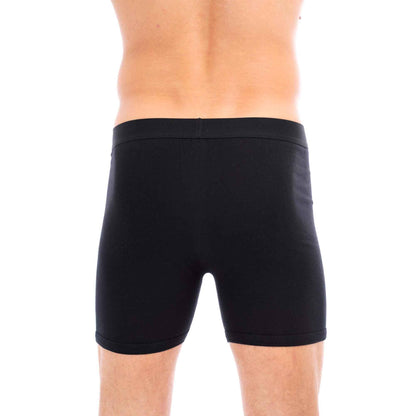 Pack of 5 Men's Cotton Boxer Shorts Button Fly Breathable Stretchy Classic Trunks Premium Comfort Everyday Wear Gym Sports Sock Stack