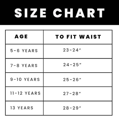 Pack of 6 Kids Loose Fit Woven Boxers Durable Cotton Blend with Elastic Waistband Sizes 5-13 Years Ideal for School Sports KB01 by Sock Stack