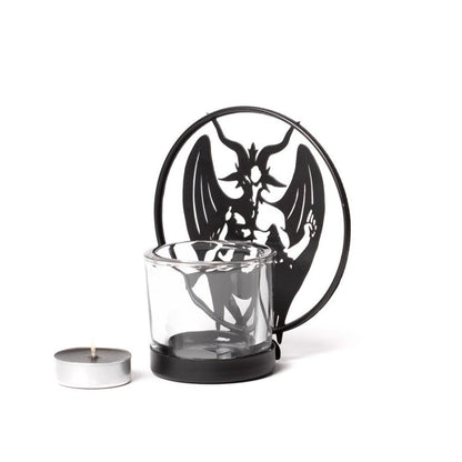 Alchemy Gothic Personal Baphomet Tealight Holder