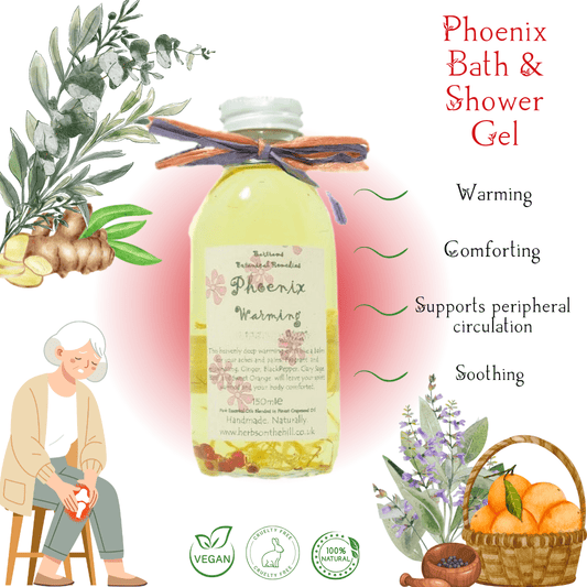 Phoenix Foam Bath & Shower Gel 150ml - Rise, restore, reignite