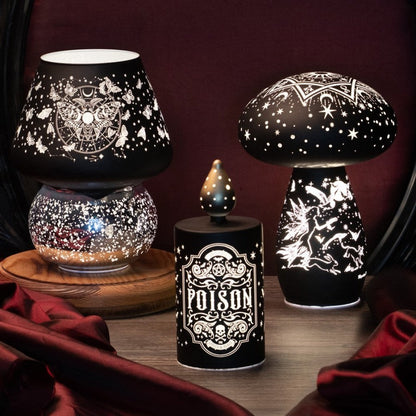 Alchemy Gothic Poison Flame Lamp