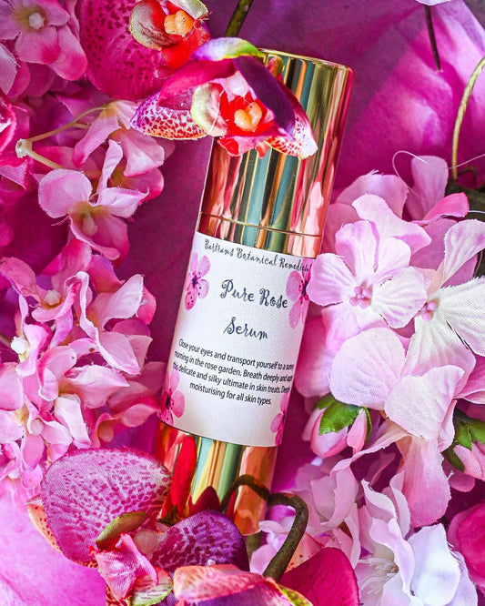 🌹 Pure Rose Serum (18ml) Soft, Supple, Radiant—A Deliciously Hydrating Rose-Infused Elixir