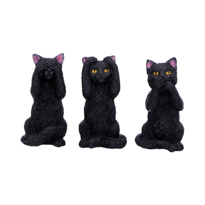Nemesis Now Three Wise Felines 8.5cm
