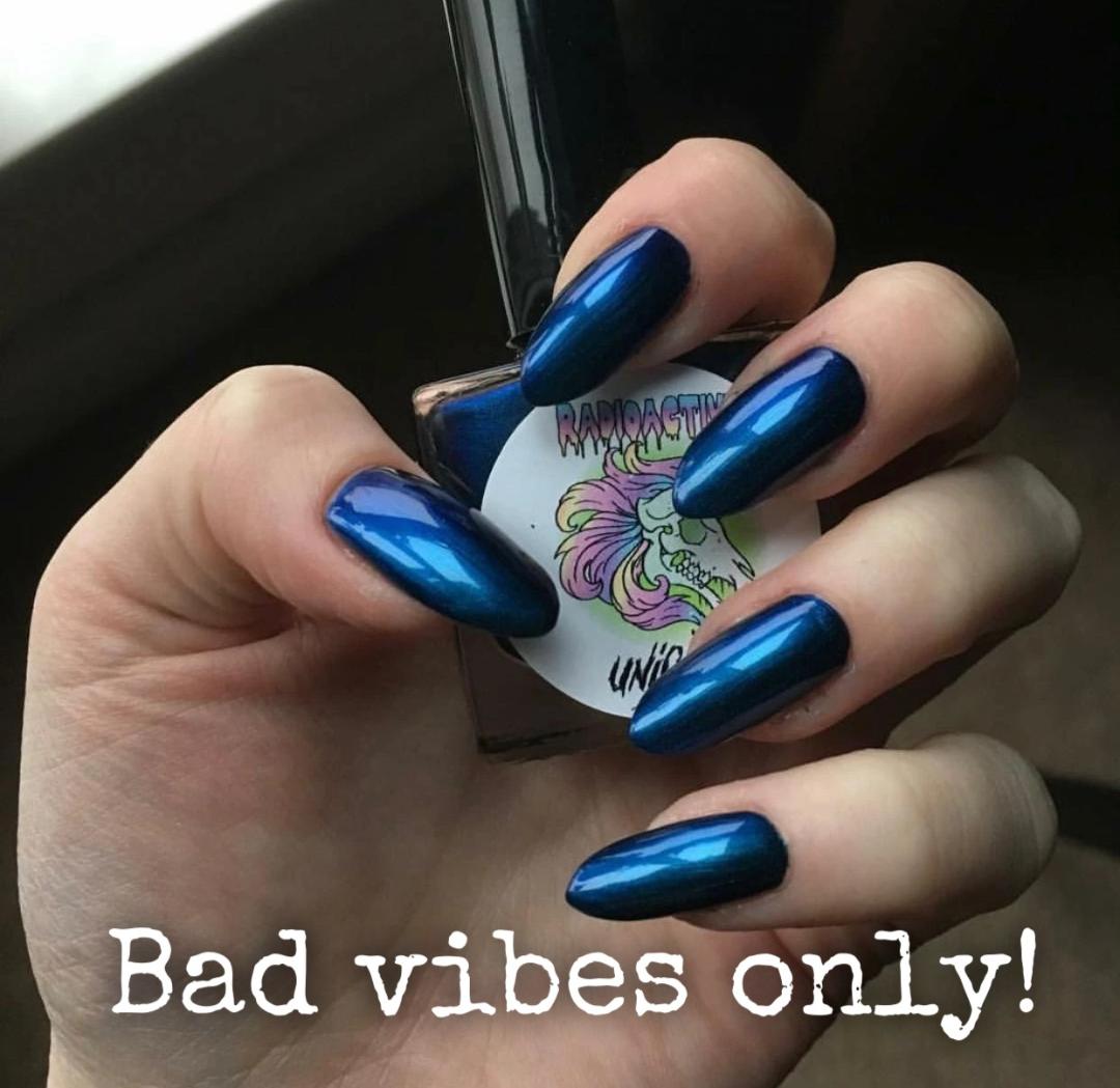 Radioactive Unicorn Bad Vibes Nail Polish Colour