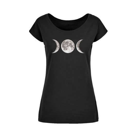 Triple Goddess Wide Neck Women’s T‑Shirt | 100% Cotton Tee