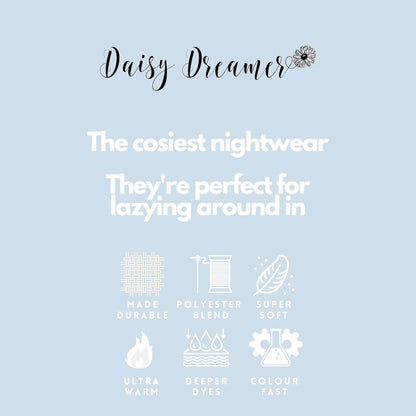 Ultra-Soft Women's Grey Hooded Teddy Fleece Bath Robe Perfect for Lounging and Post-Shower Comfort Available in Sizes Small to X Large by Daisy Dreamer