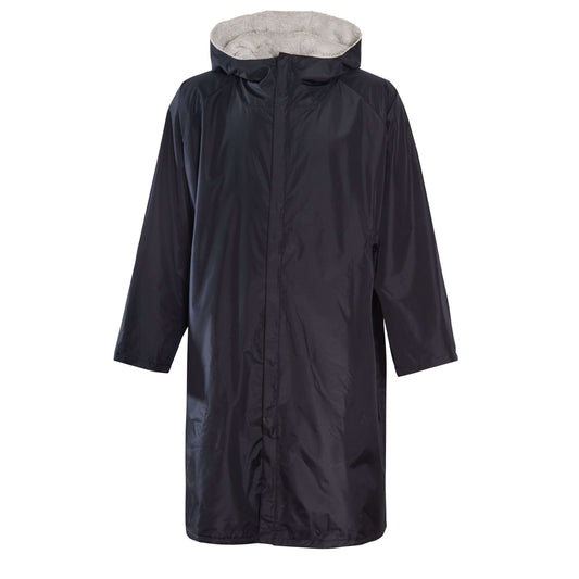 Unisex Adults Waterproof Windproof Changing Robe Hooded Outdoor Coat for Beach Swimming Surfing Warm Fleece Lining by Heatwave Thermalwear