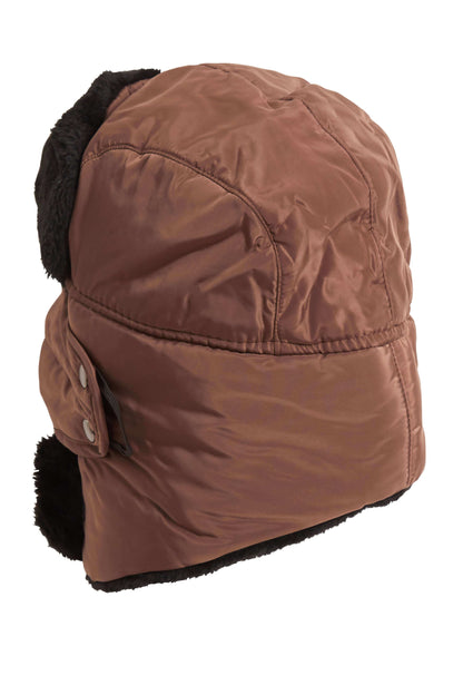 Versatile Winter Trapper Hat with Removable Face Cover Adjustable Ear Flaps Showerproof Fur Lined Ideal for Skiing Snowboarding Hiking by Heatwave Thermalwear