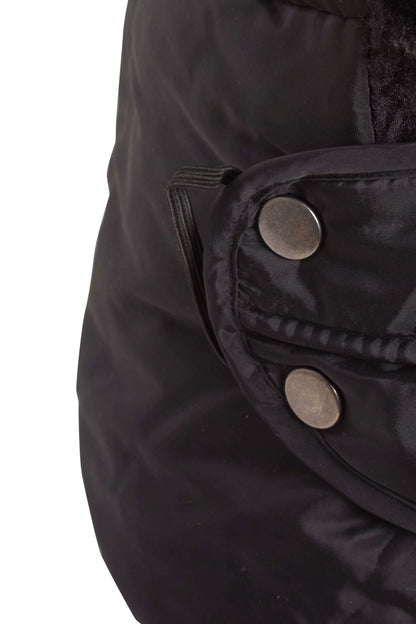 Versatile Winter Trapper Hat with Removable Face Cover Adjustable Ear Flaps Showerproof Fur Lined Ideal for Skiing Snowboarding Hiking by Heatwave Thermalwear