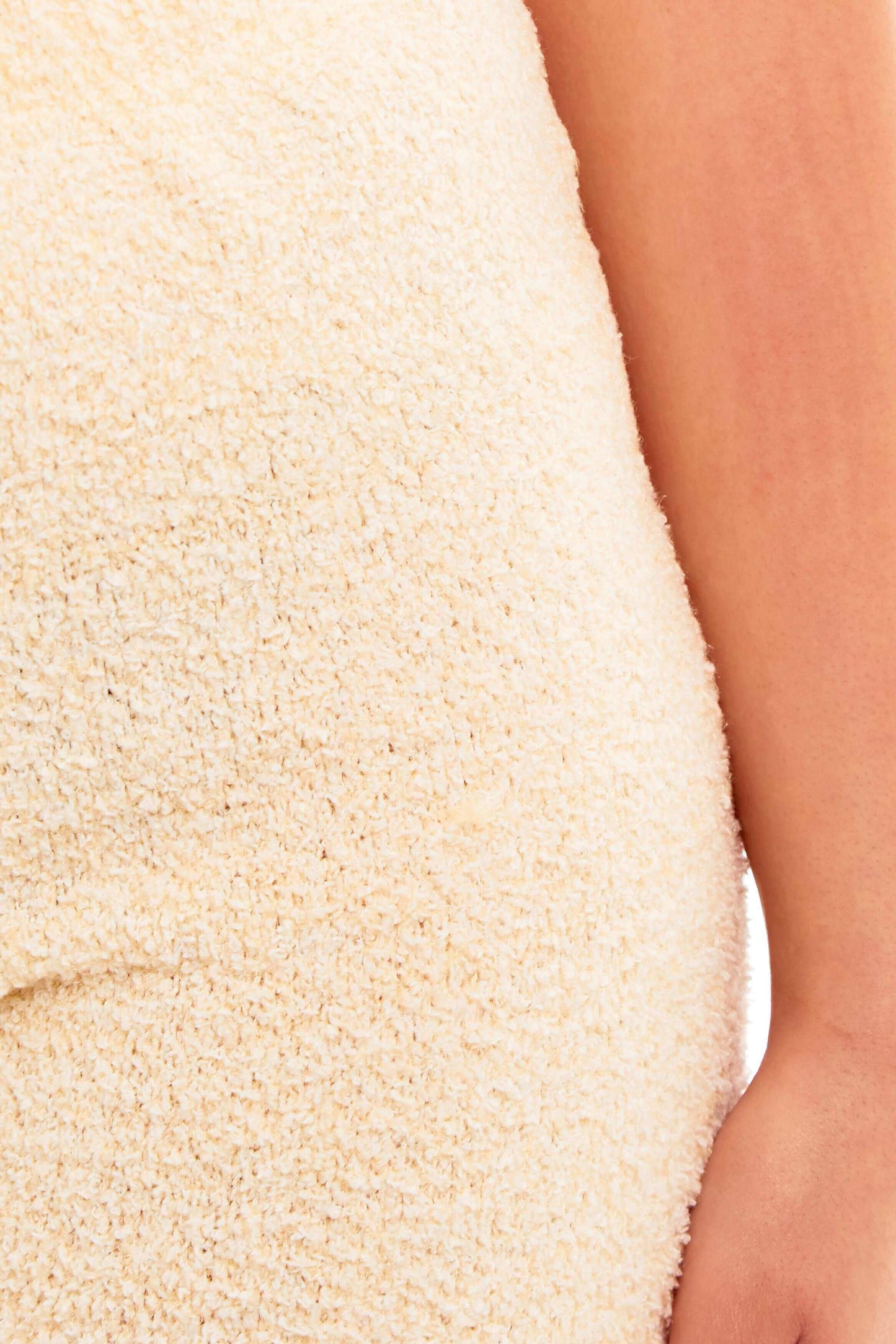 Women's Ultra-Soft Teddy Fleece Crop Top and Shorts Pyjama Loungewear Set Cozy Fluffy Nightwear Perfect for Home Comfort and Relaxation by Daisy Dreamer